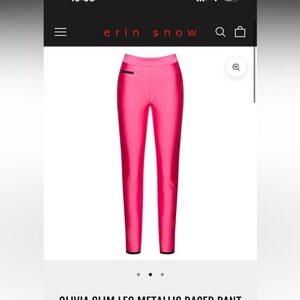 Erin Snow Olivia Slim Leg Ski pant size 10 nwot